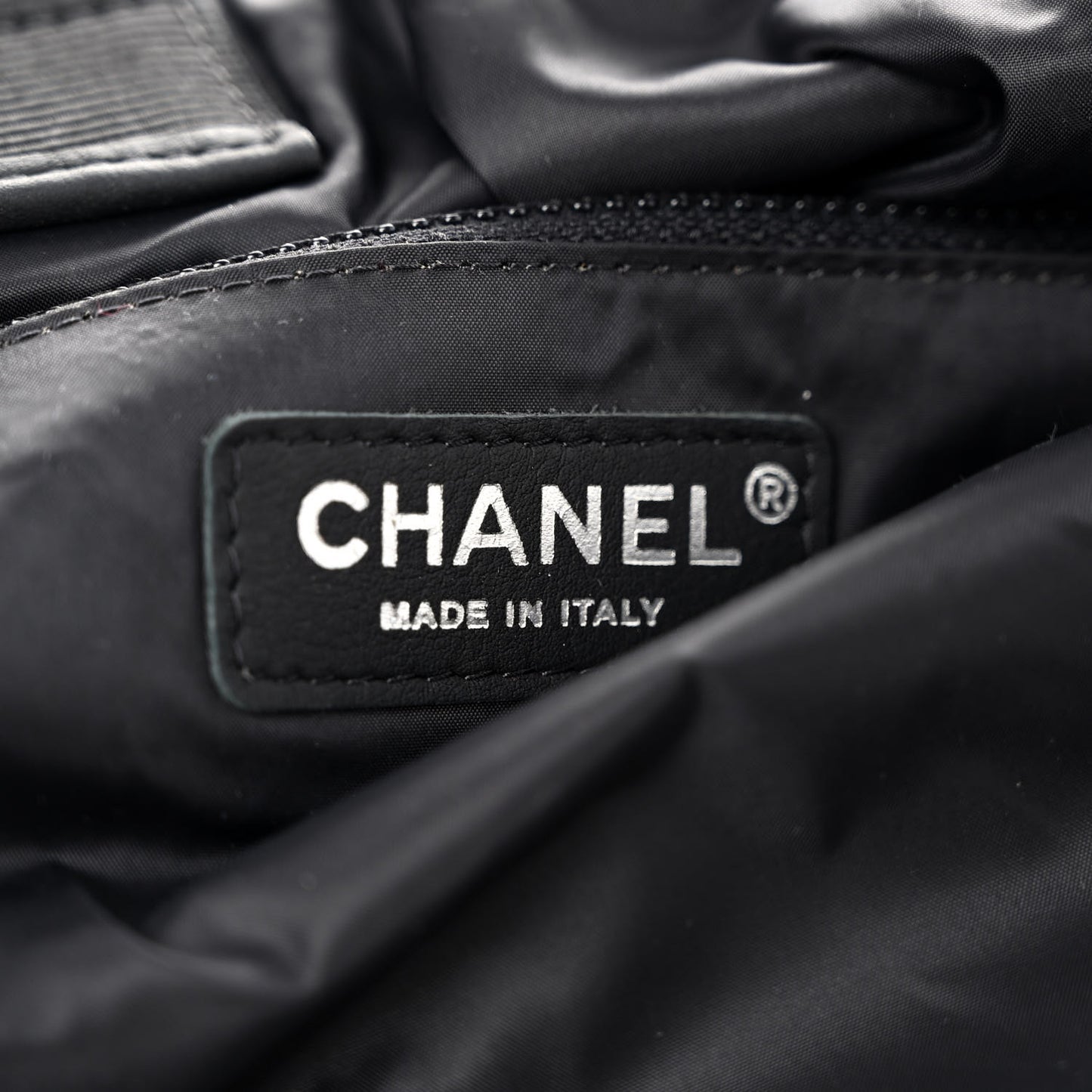 Wool Nylon Quilted Coco Neige Tote Black