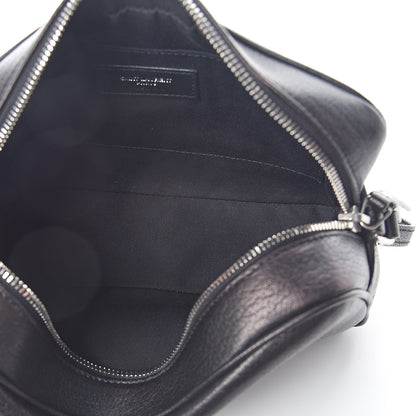 Saint Laurent Lambskin Monogram Small Lou Camera Bag Black 4 of 7