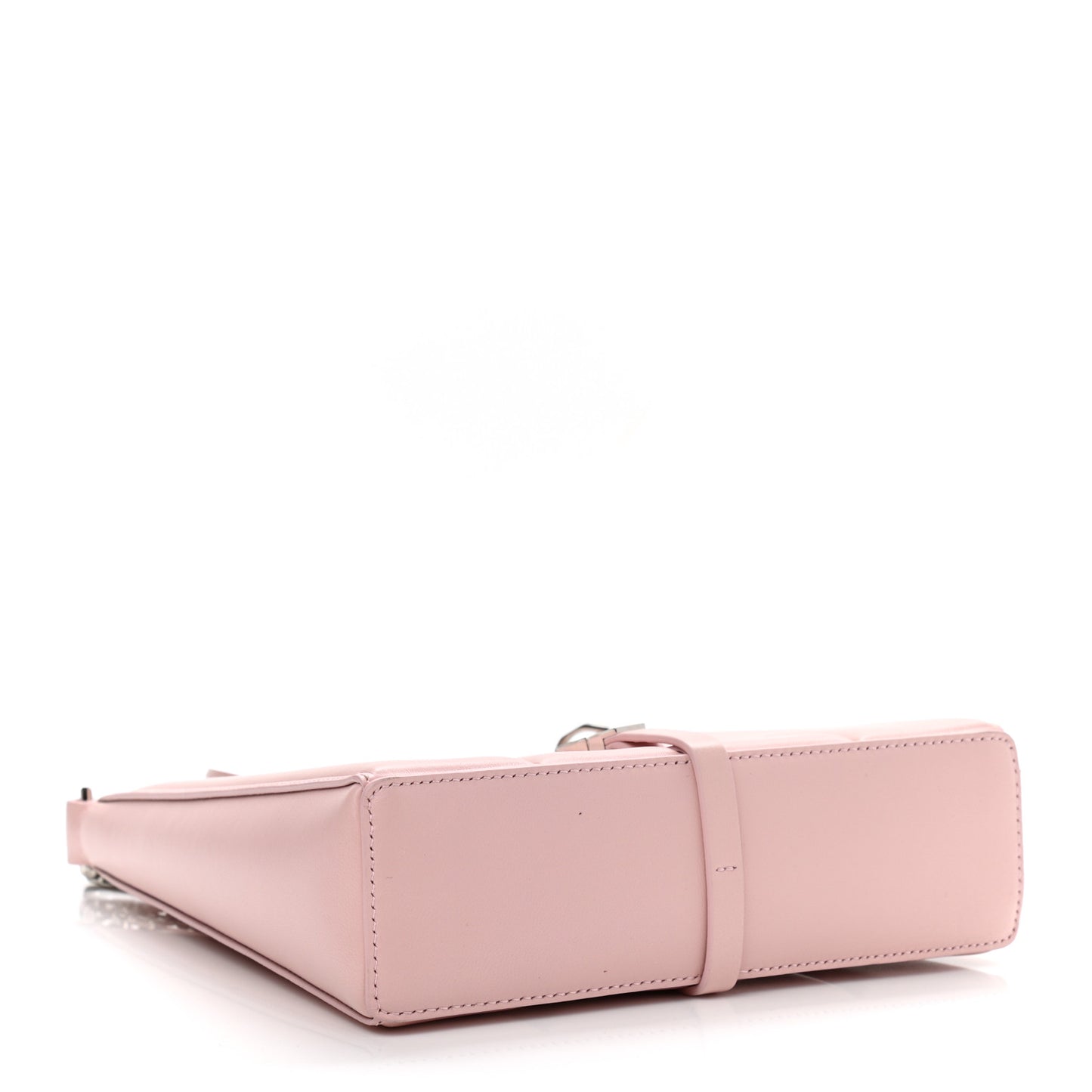 Lambskin Padded Mini Cut Out Shoulder Bag Blush Pink