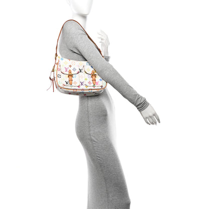 Louis Vuitton Monogram Multicolor Lodge PM White 2 of 9