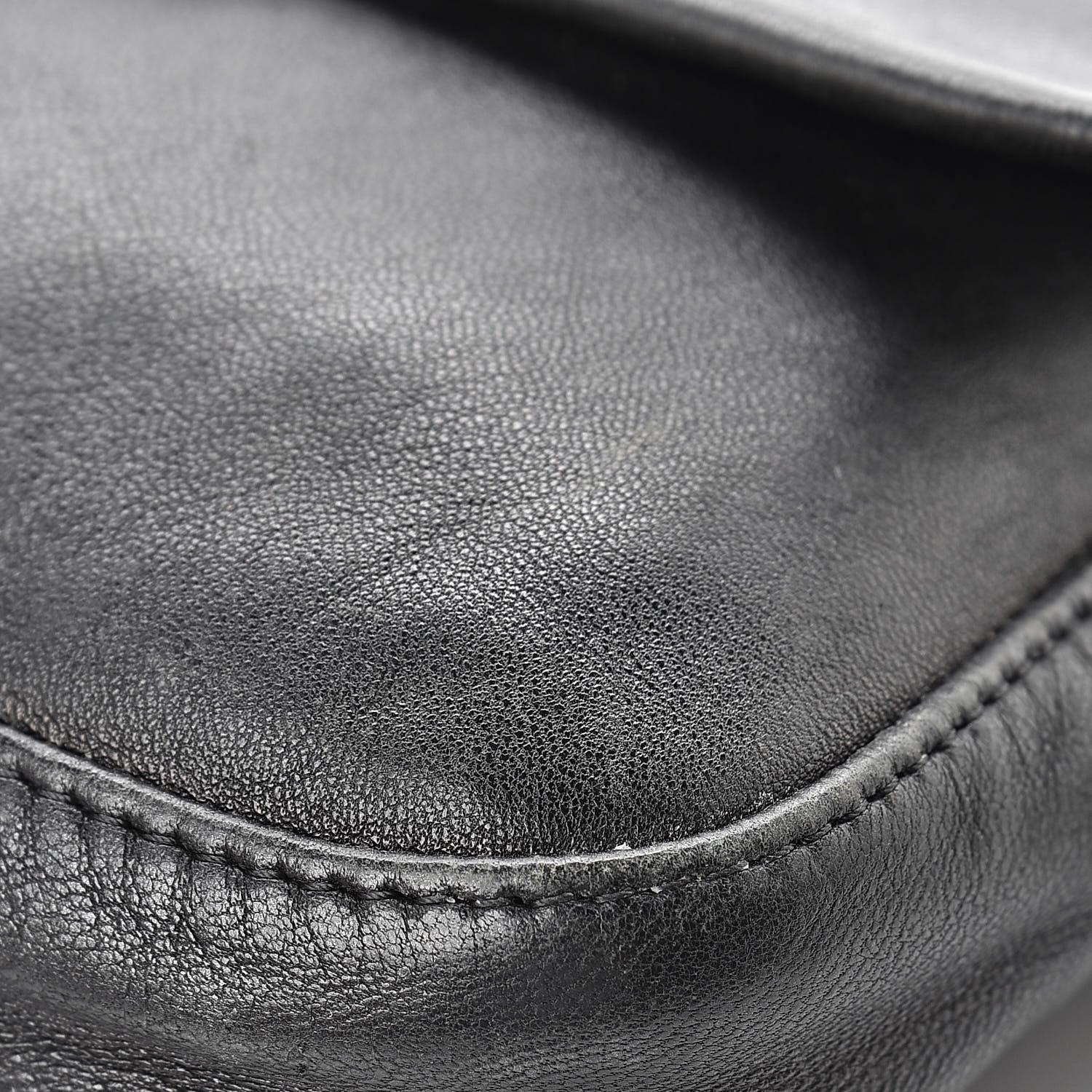Fendi Calfskin Baguette Black 9 of 20
