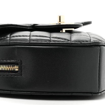 Chanel Lambskin Quilted CC In Love Heart Bag Black 9 of 10