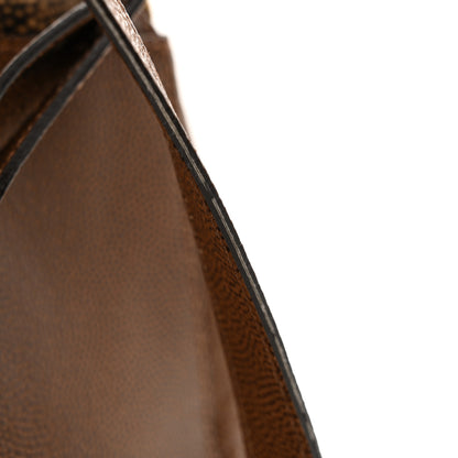 Fendi Stingray Calf Hair Colorblock Anna Shoulder Bag Brown 13 of 14
