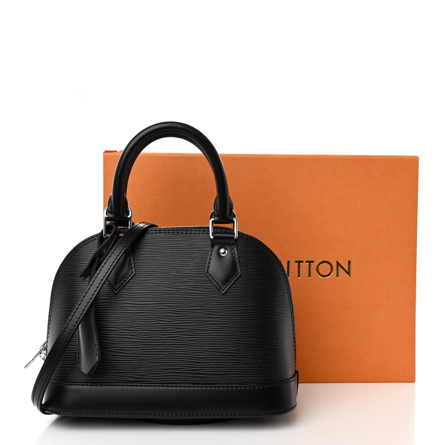 Louis Vuitton Epi Alma BB Black 9 of 9