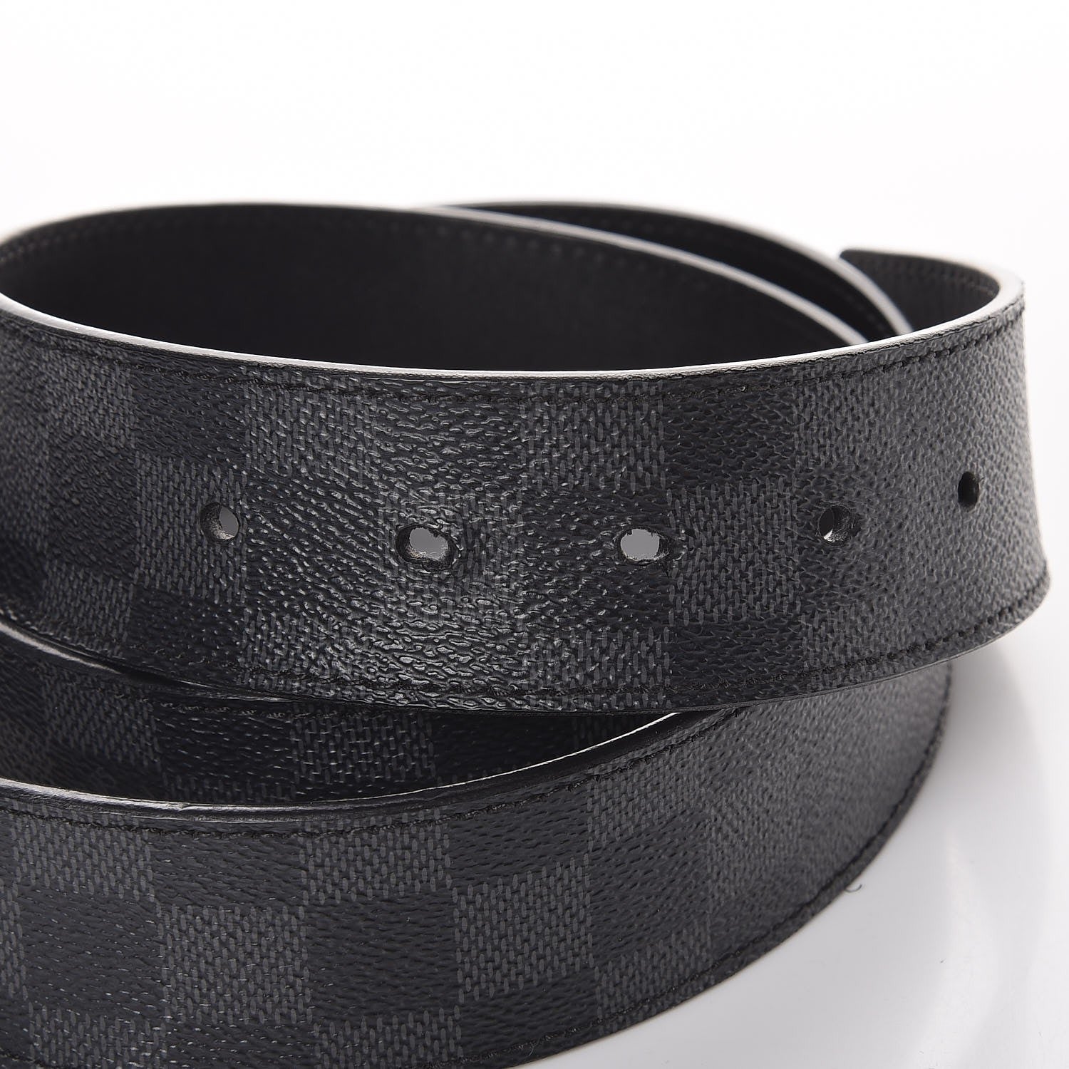 Louis Vuitton Damier Graphite 40mm LV Initiales Belt 100 40 5 of 8