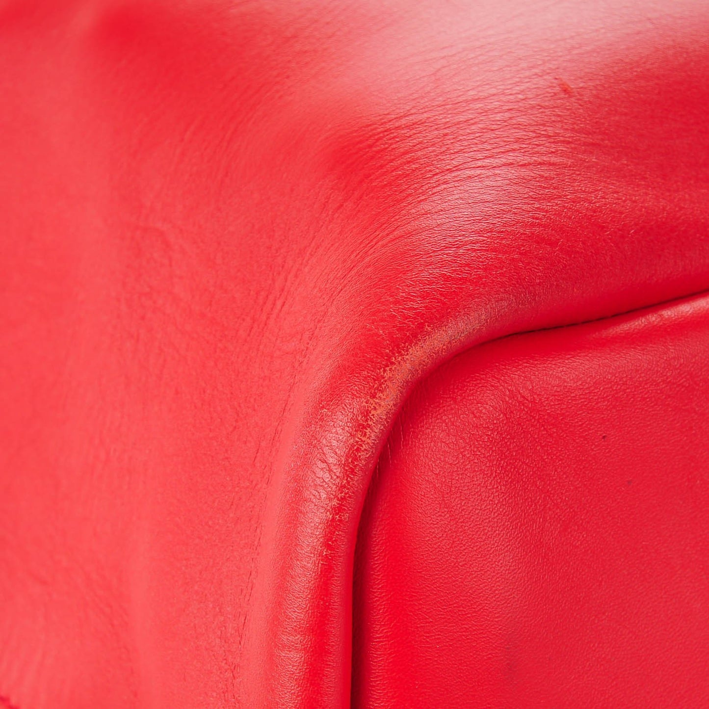 Calfskin Large Antigona Tote Red Black