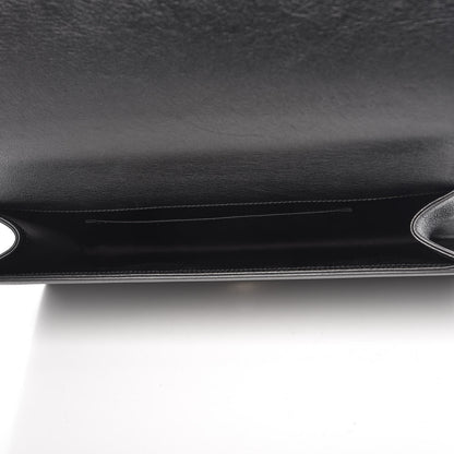 Saint Laurent Calfskin Monogram Large Belle De Jour Clutch Black 5 of 7