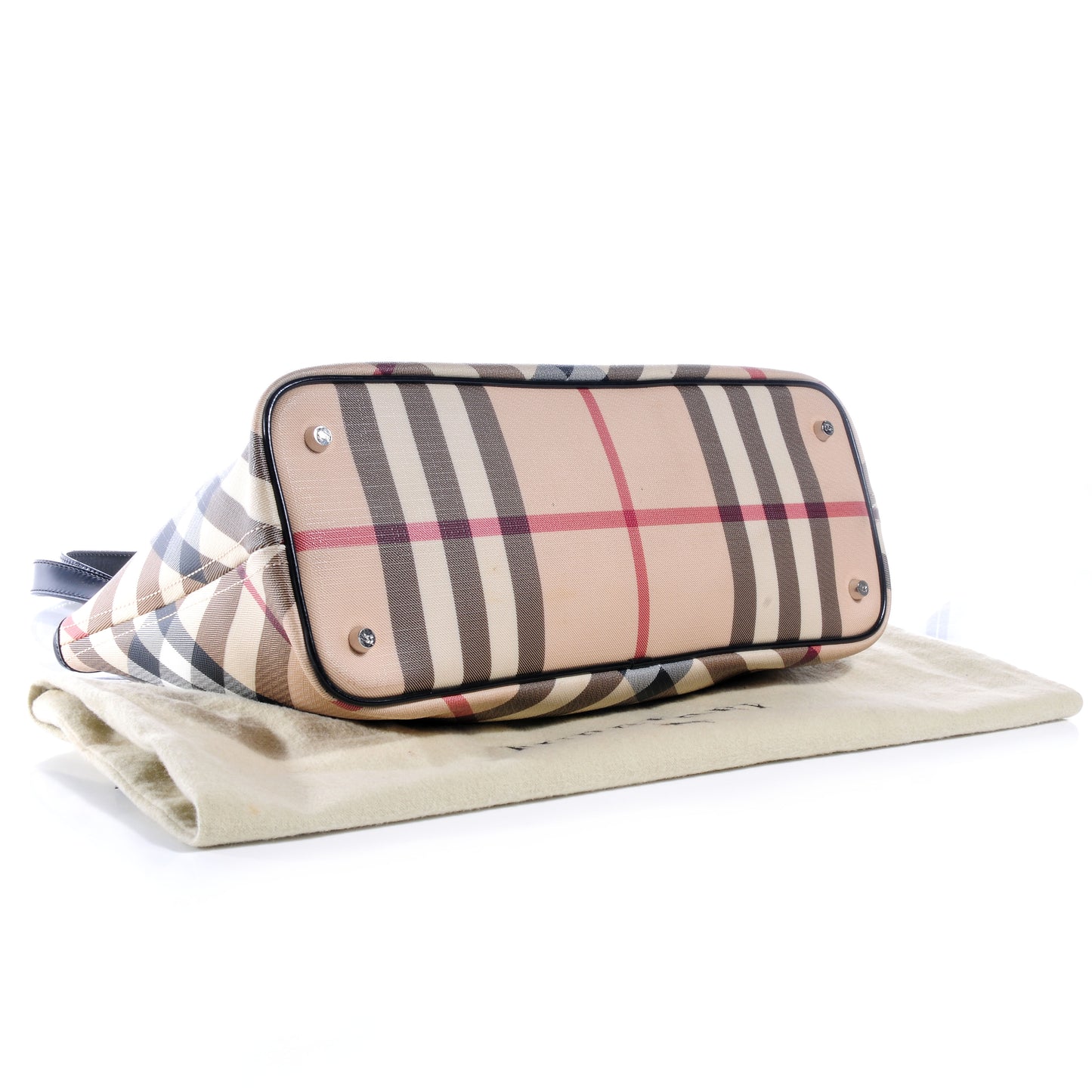 Nova Check Medium Tote Black
