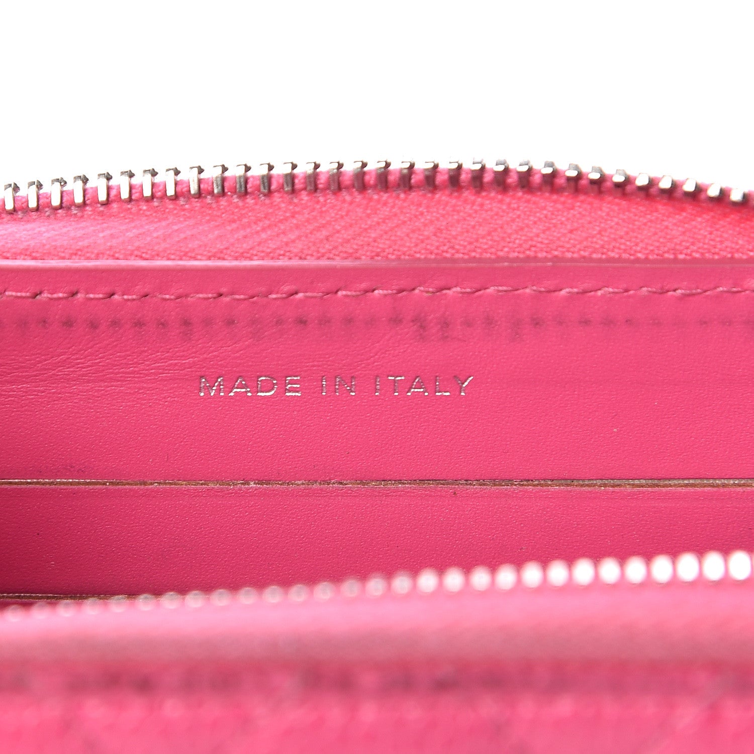 Chanel Caviar Quilted Small Zip Around Wallet Pink 7 of 20