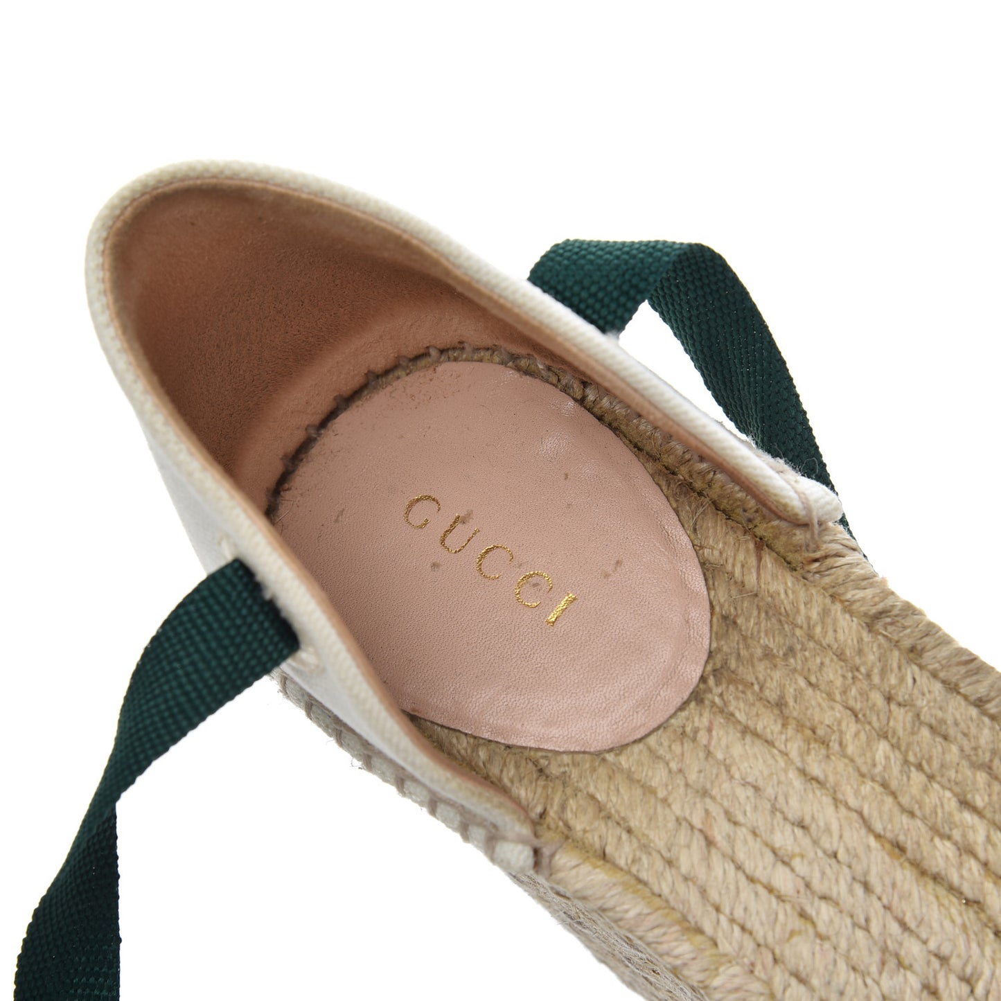 Canvas Malaga Kid Web Ankle Wrap Espadrille Wedge Sandals 40 Green Red Mystic White Emerald