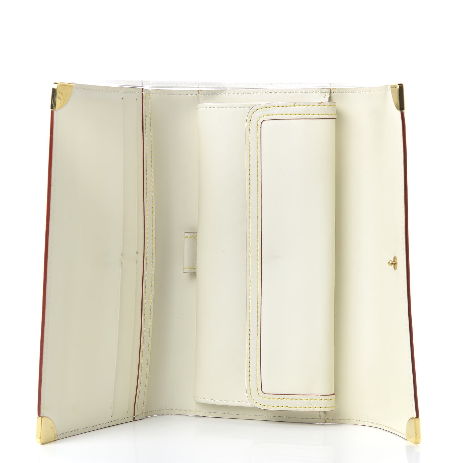 Louis Vuitton Suhali Porte Tresor International Wallet White 5 of 12