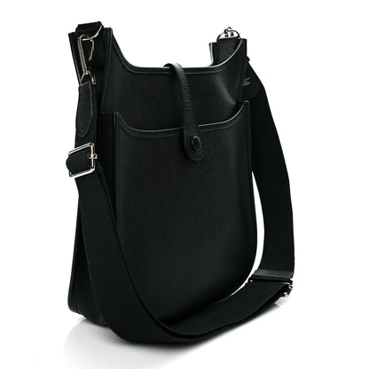 Hermes Epsom Evelyne III PM Black 3 of 11