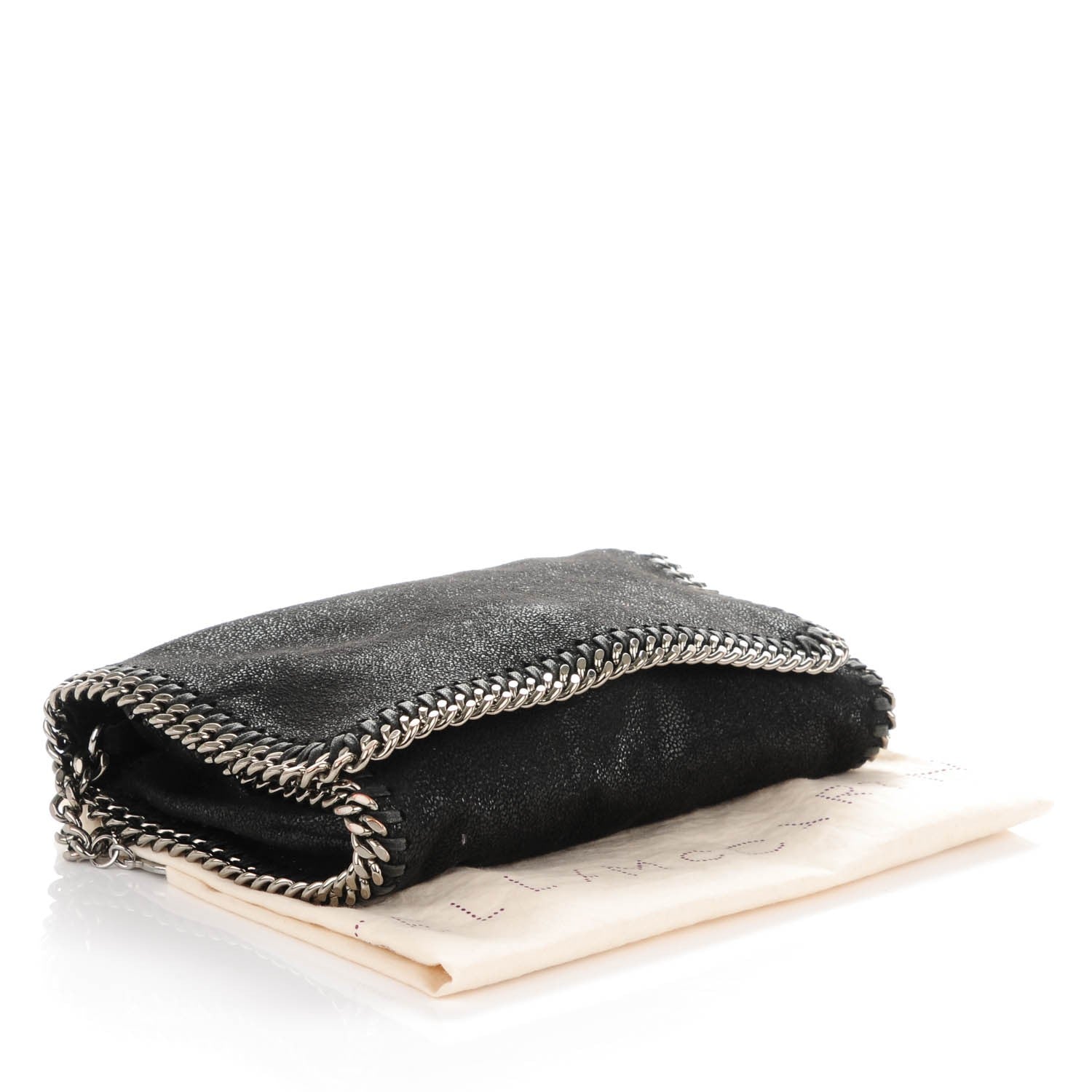 Stella McCartney Shaggy Deer Falabella Crossbody Bag Black 4 of 8