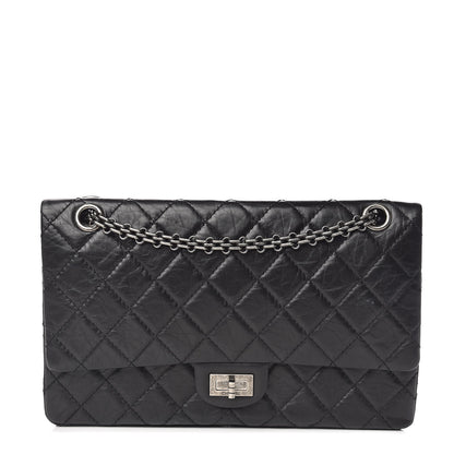 Chanel Aged Calfskin Quilted 2.55 Reissue 226 Flap Black 1 of 10