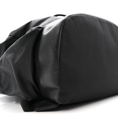Burberry Nylon Grained Calfskin Watson Diaper Bag Black 10 of 14