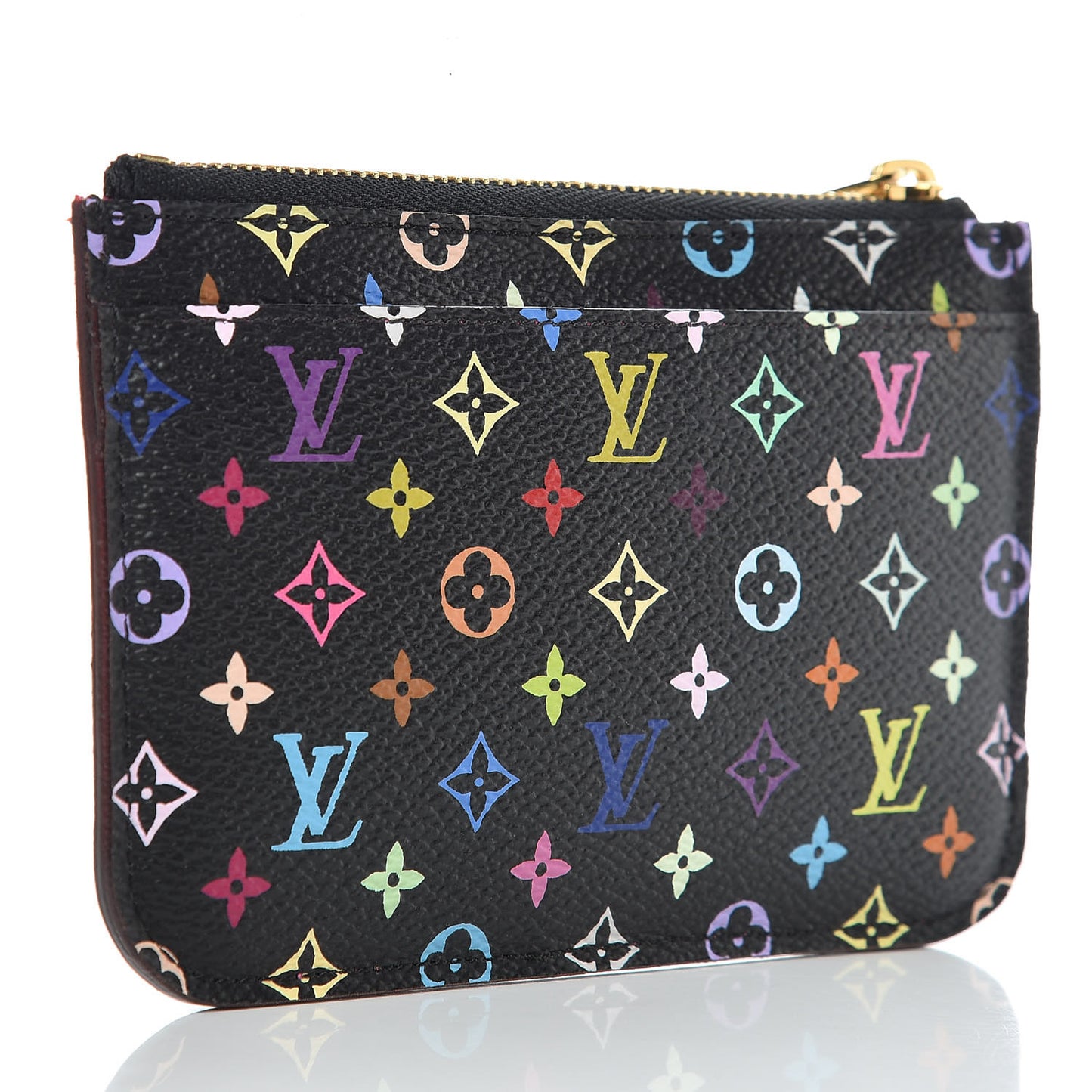 Monogram Multicolor Key Pouch Black Grenade
