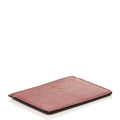 Louis Vuitton Calfskin Jeanne Wallet Insert Fuchsia 4 of 6