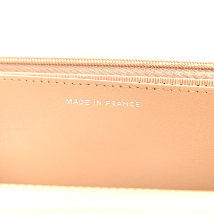 Chanel Caviar Quilted Wallet on Chain WOC Beige 7 of 11