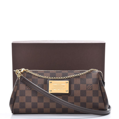Louis Vuitton Damier Ebene Eva Clutch 9 of 9