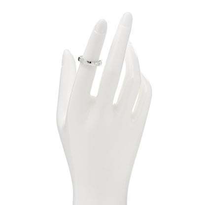 Bulgari 18K White Gold Serpenti Viper Band Ring 48 4.5 2 of 4