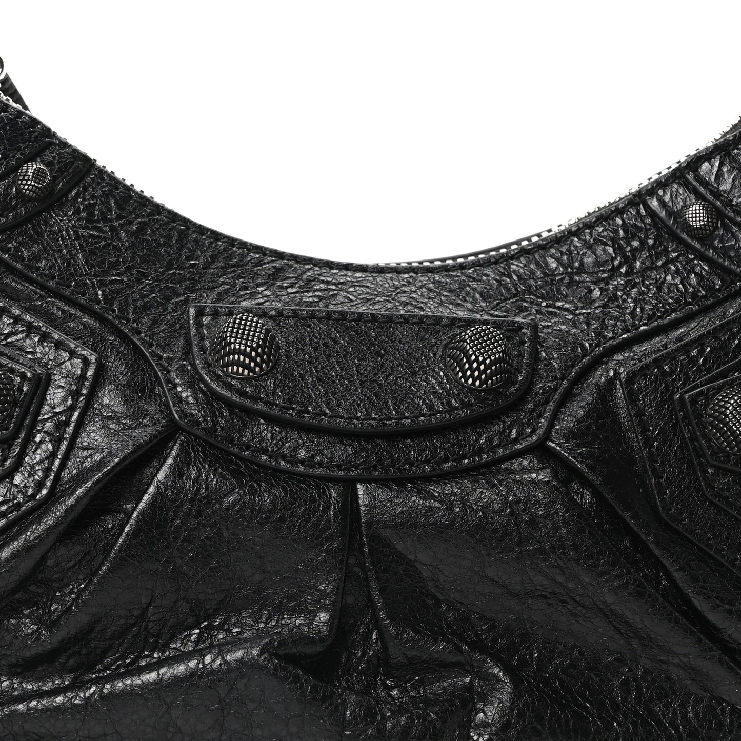 Agneau Arena Le Cagole Shoulder Bag XS Black