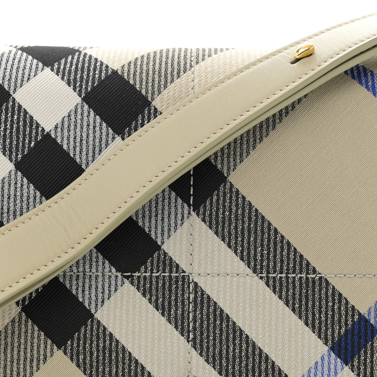 Burberry Jacquard Check Snip Bag Lichen 7 of 9