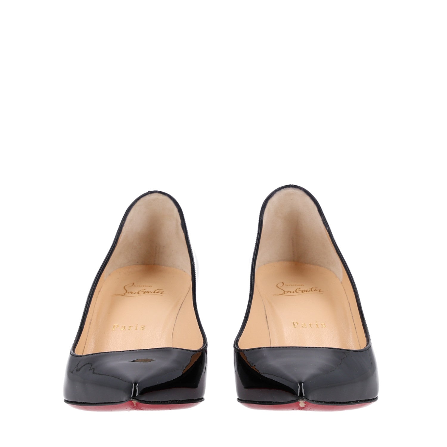 Christian Louboutin Patent So Kate 55 Pumps 37 Black 3 of 10
