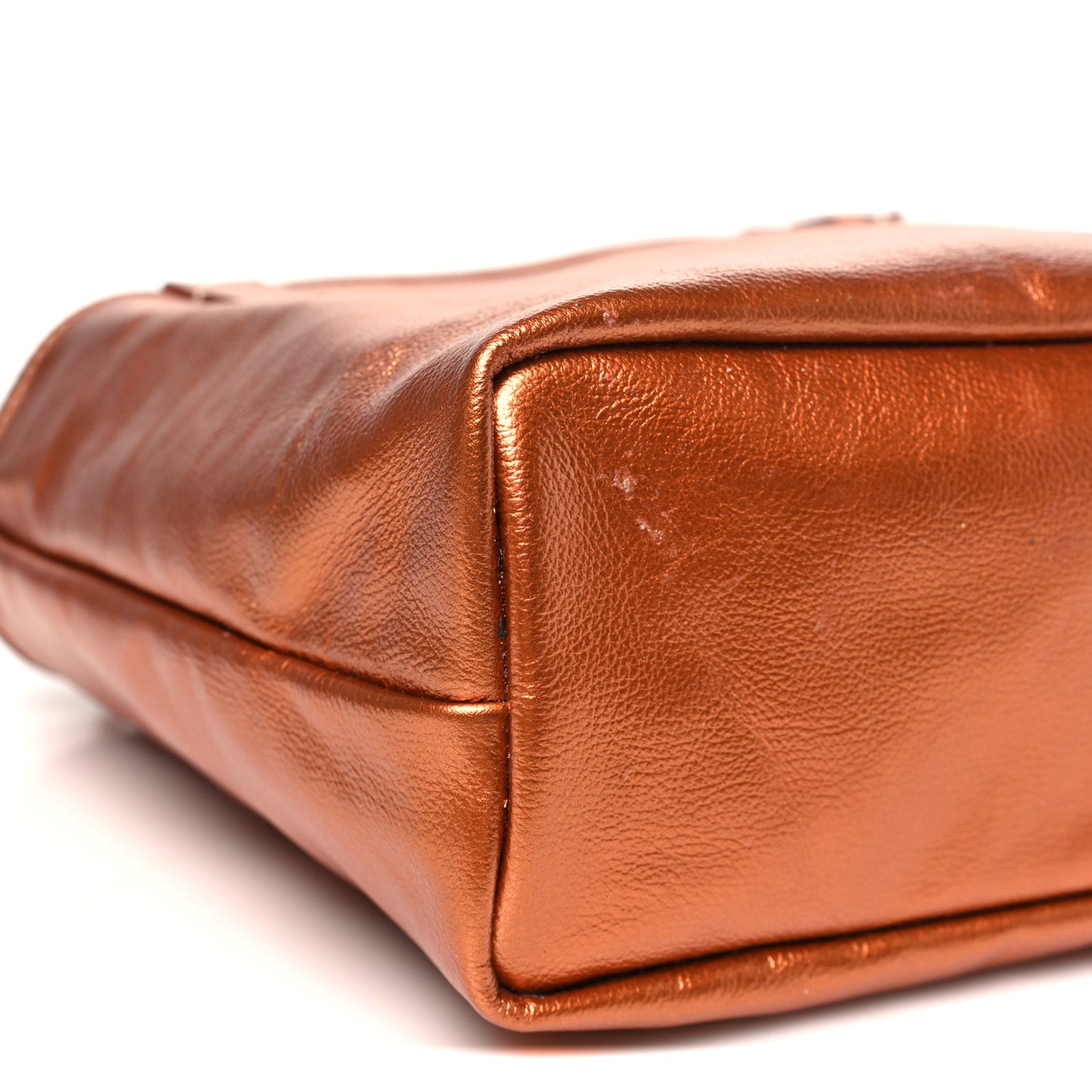 Goyardine Precious Metals Reversible Mini Anjou Rose Gold