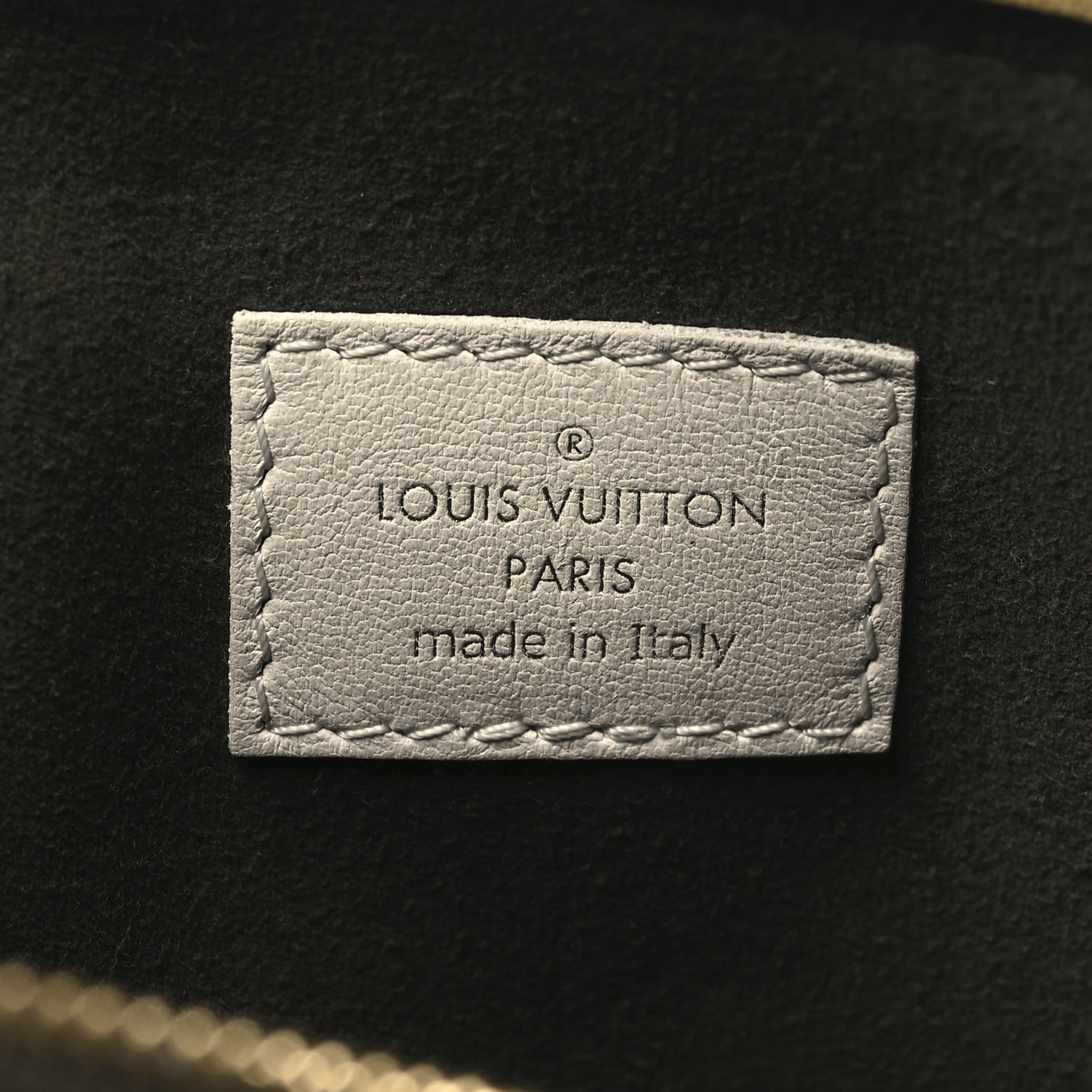 Louis Vuitton Lambskin Embossed Monogram Coussin PM Beige Cream 8 of 13
