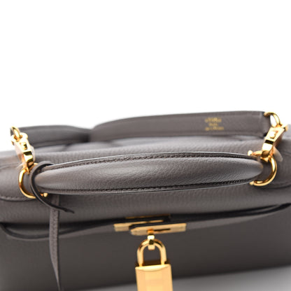 Hermes Togo Kelly Retourne 25 Etain 34 of 38