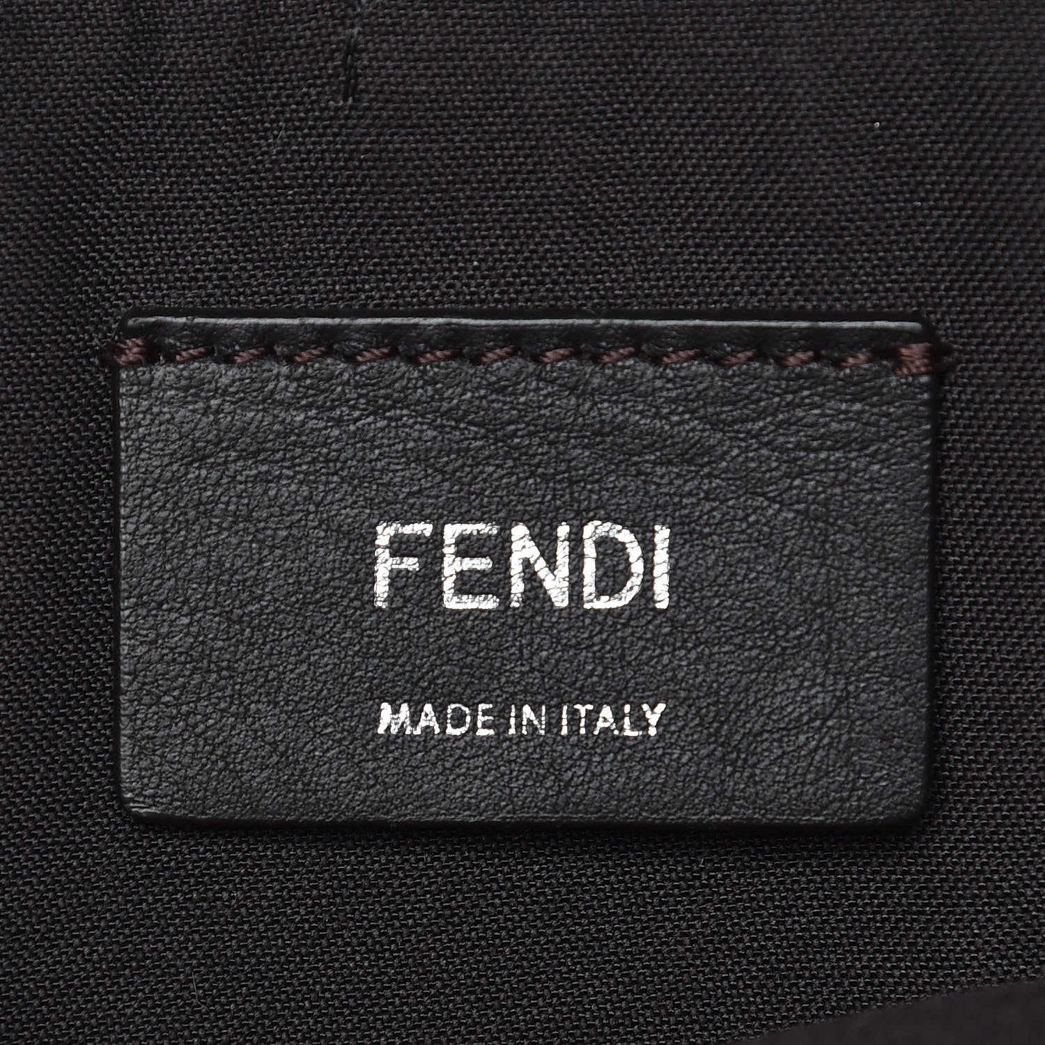 Fendi Vitello Sierra Morfeus Dolce Striped Strap Medium By The Way Boston Bag Tempesta Tortora Multicolor 9 of 11