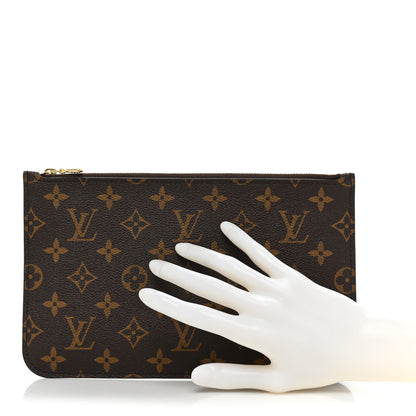 Louis Vuitton Monogram Neverfull MM GM Pochette 2 of 10