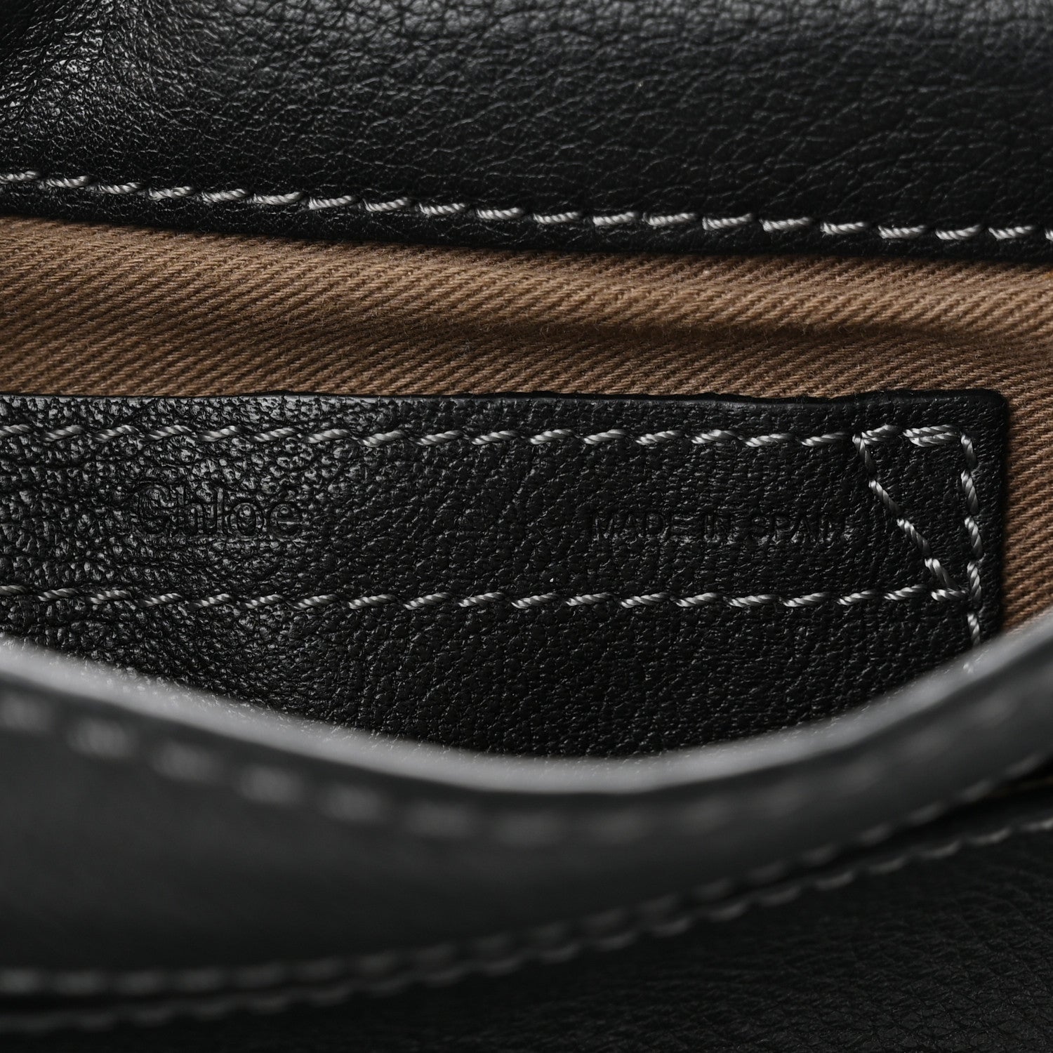 Chloe Calfskin Mini Marcie Round Crossbody Bag Black 6 of 10
