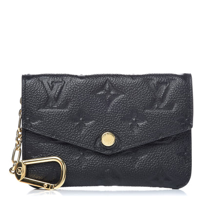 Louis Vuitton Empreinte Key Pouch Black 1 of 8