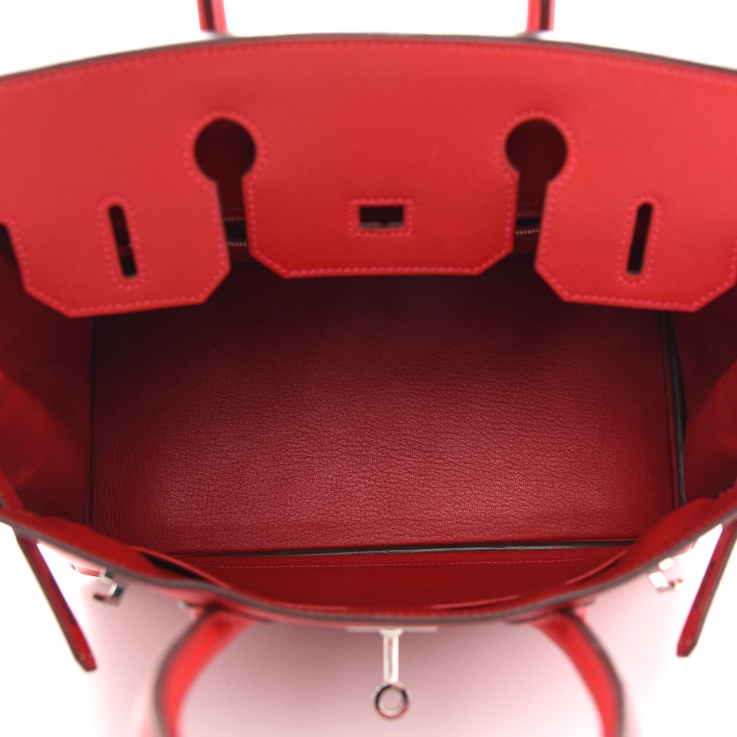 Epsom Birkin 30 Rouge Casaque