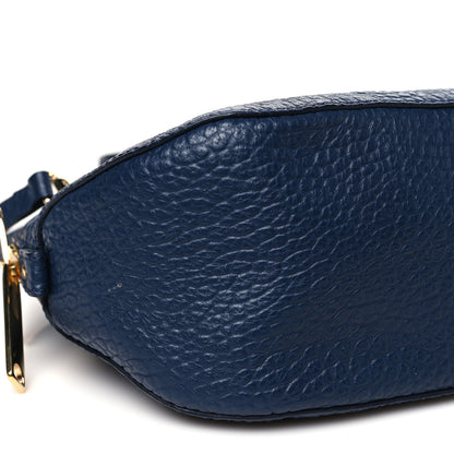 Burberry Heritage Grain Small Orchard Bowling Bag Navy Blue 9 of 10