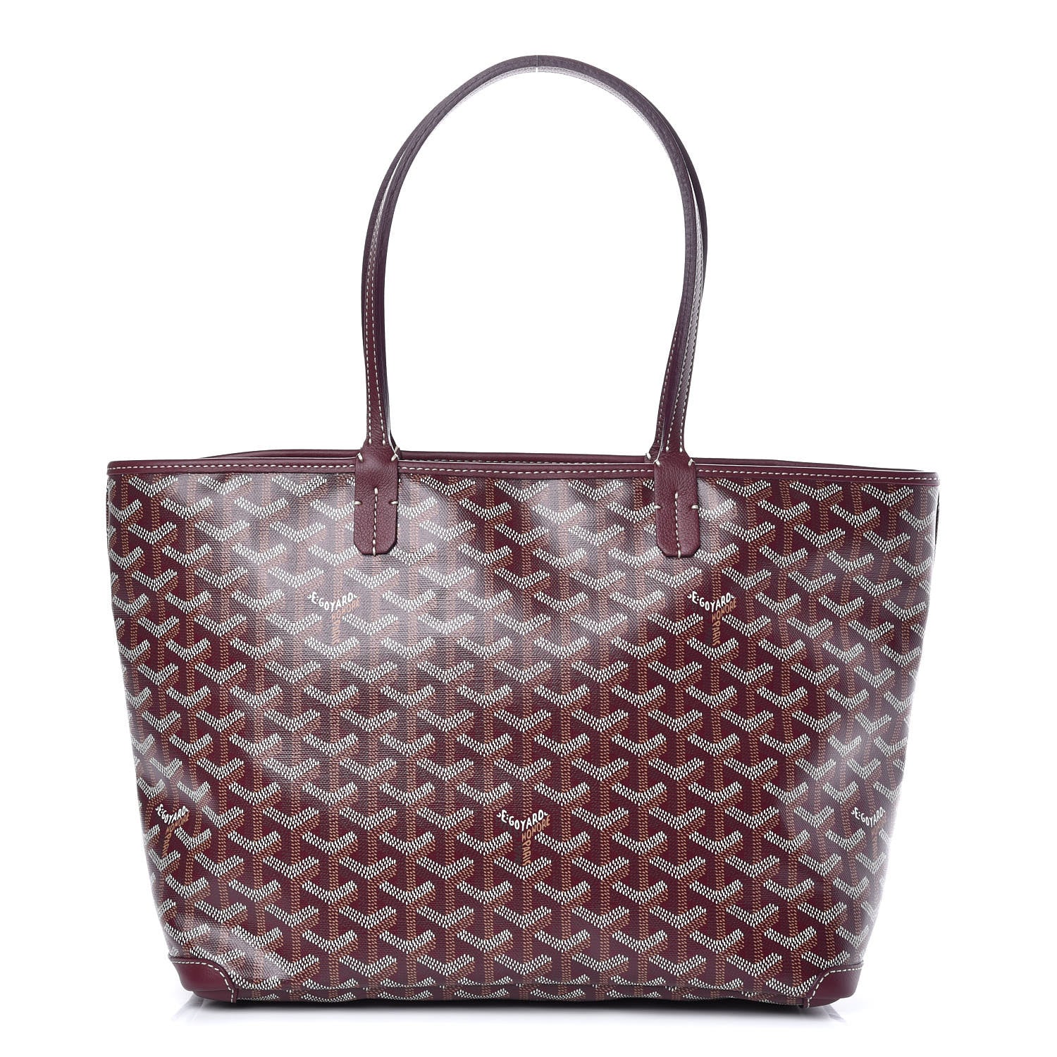 Goyard Goyardine Artois PM Burgundy 1 of 8