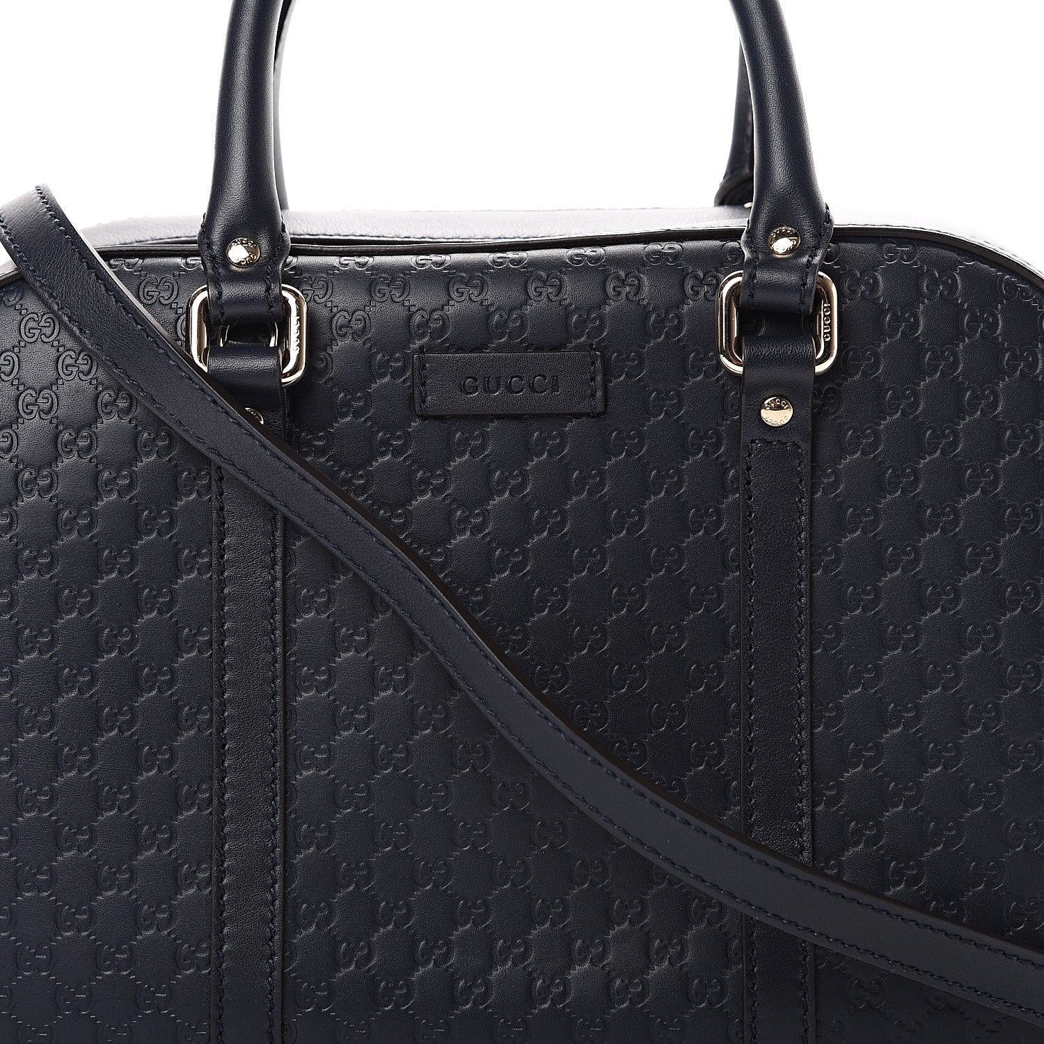 Gucci Microguccissima Medium Crossbody Bag Blue 7 of 9
