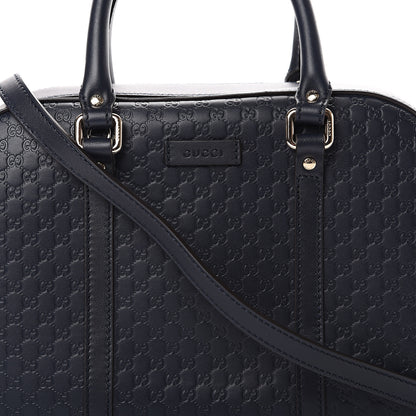 Gucci Microguccissima Medium Crossbody Bag Blue 7 of 9