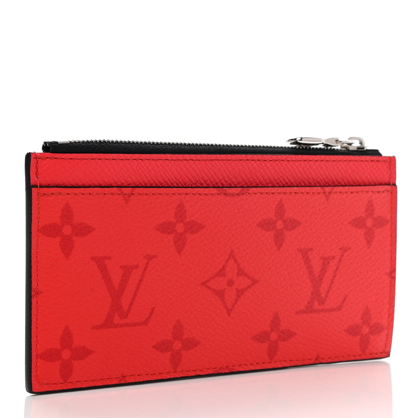 Taigarama Coin Card Holder Fire Red