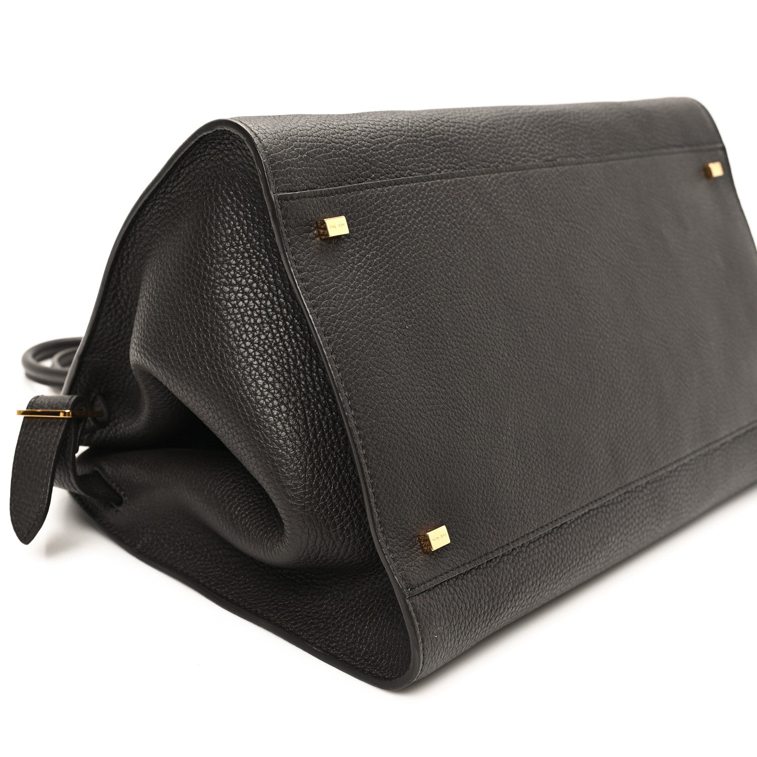 The Row Matte Grained Calfskin Soft Margaux 15 Mocha 8 of 10