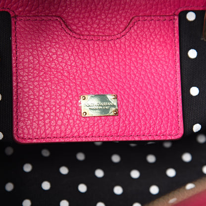 Dolce & Gabbana Calfskin Family Box Bag Hot Pink 6 of 9