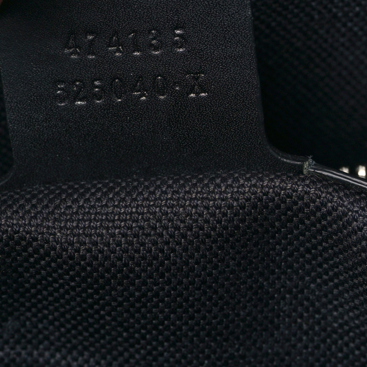 GG Supreme Monogram Appia Calfskin Web Briefcase Black