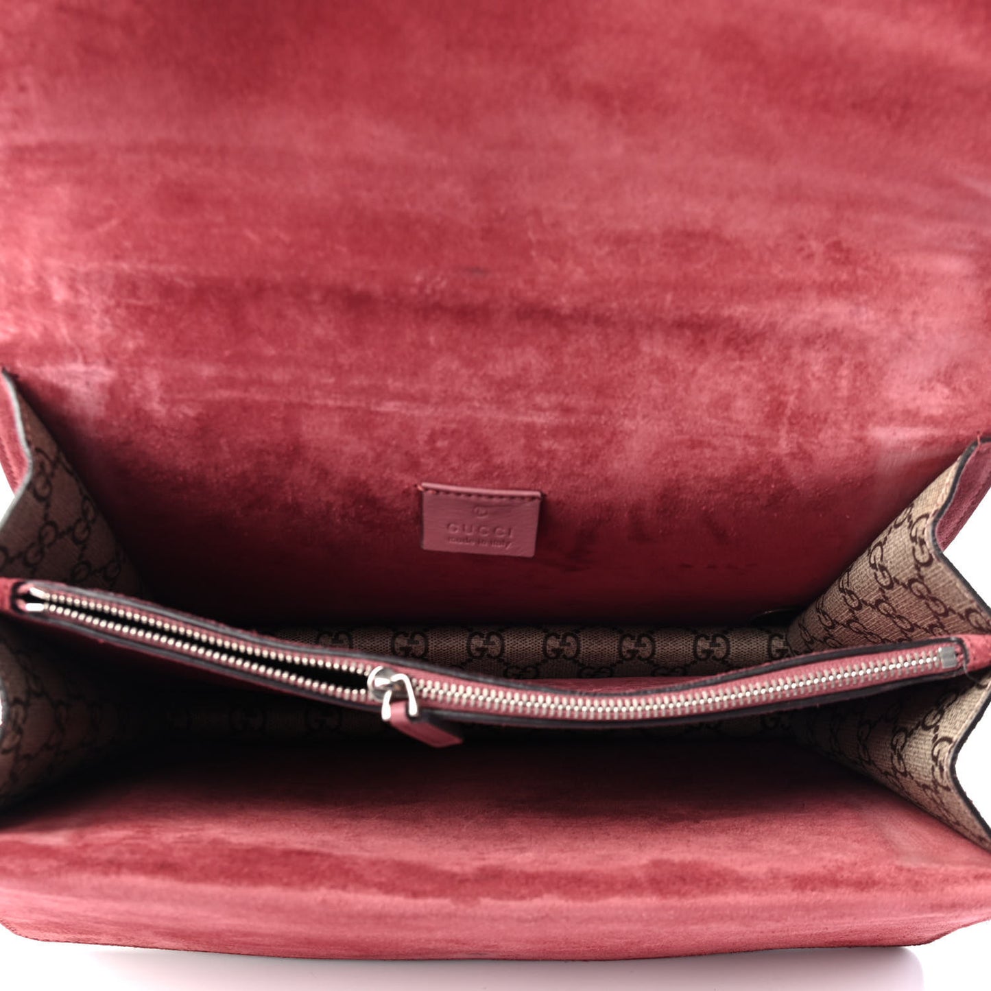 GG Supreme Monogram Blooms Medium Dionysus Shoulder Bag Beige Multicolor Dry Rose