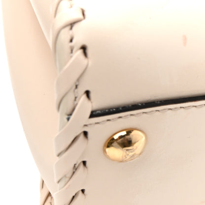Fendi Nappa Interlace Mini Peekaboo Iconic Satchel Camelia 9 of 11