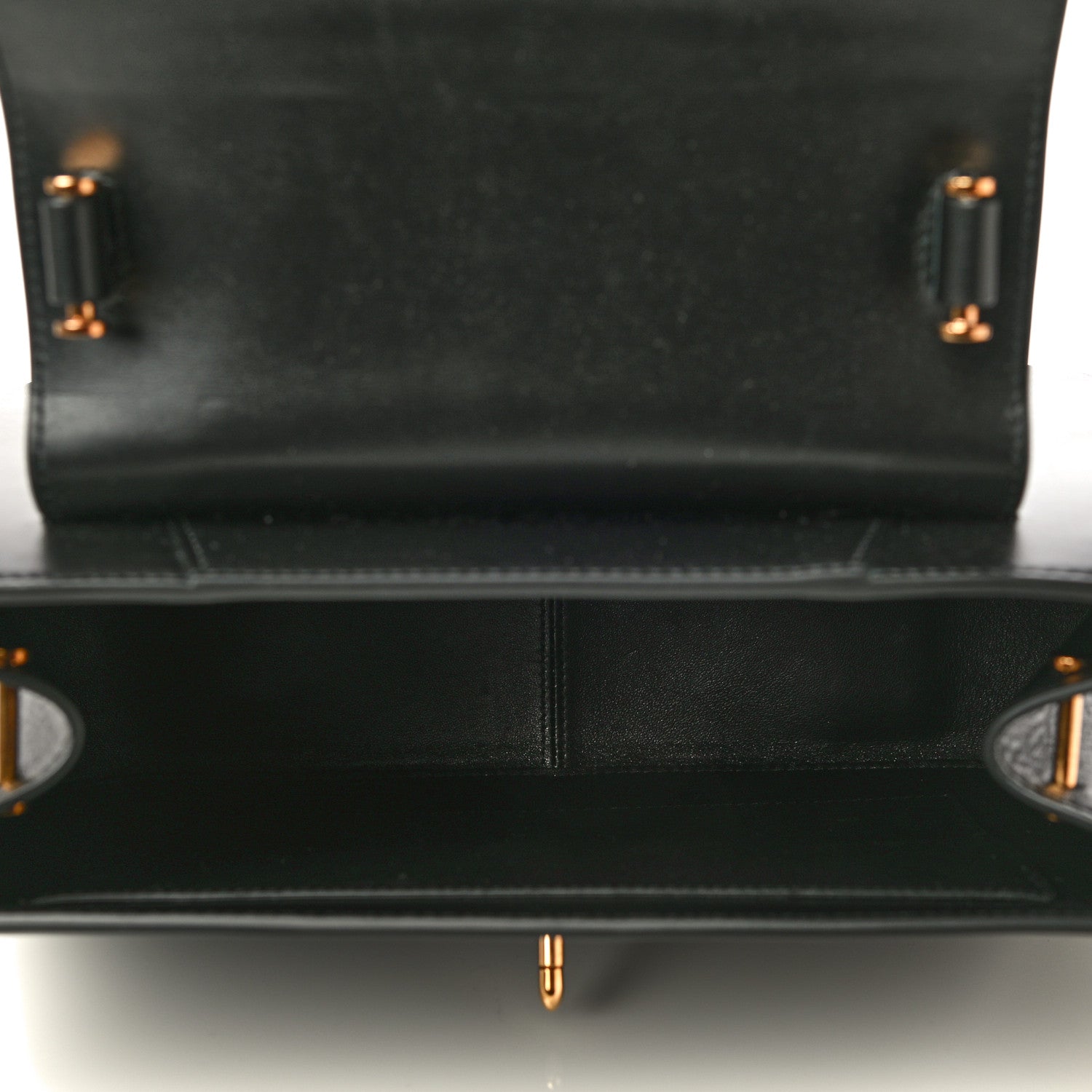 Versace Vitello Barocco Virtus Small Top Handle Shoulder Bag Black 5 of 19