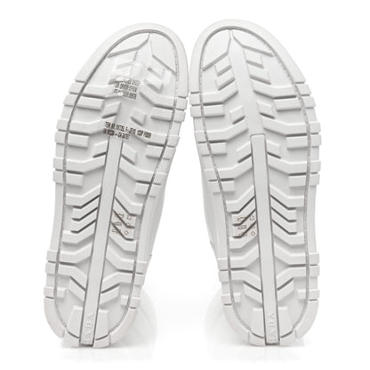 Prada Nappa Metal Triangle Logo Padded Moon Boots 40 White 5 of 10