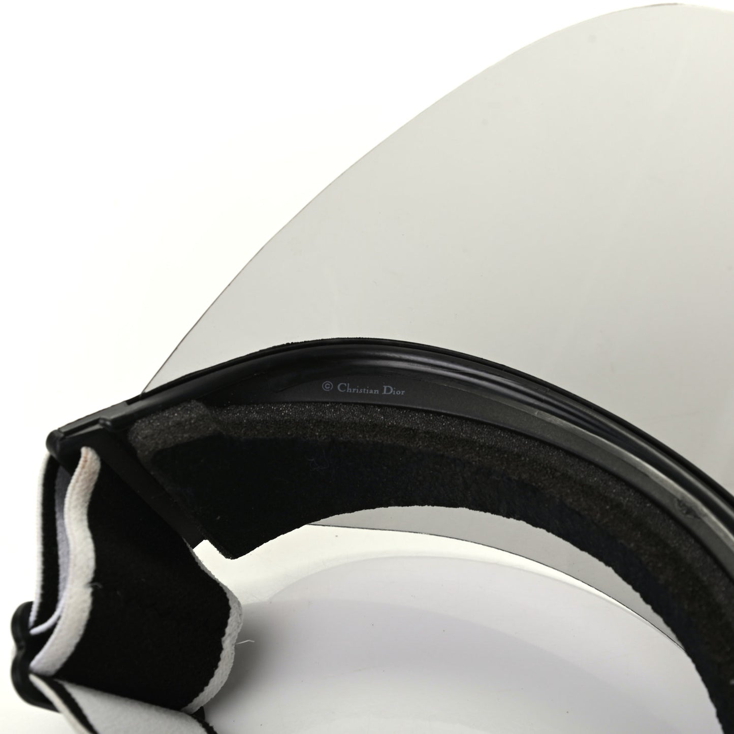 Mirrored DiorClub1 Sun Visor Black
