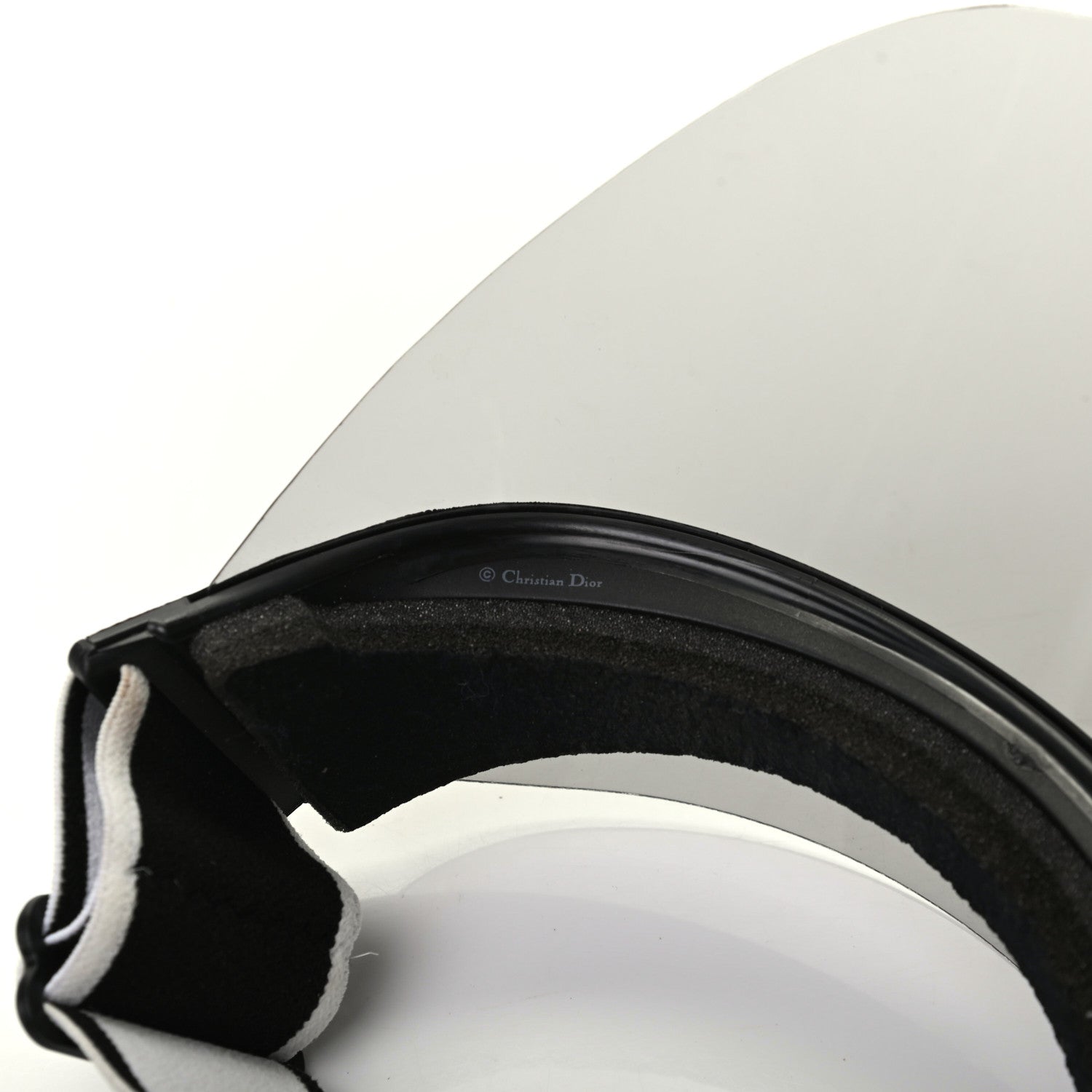 Christian Dior Mirrored DiorClub1 Sun Visor Black 5 of 8