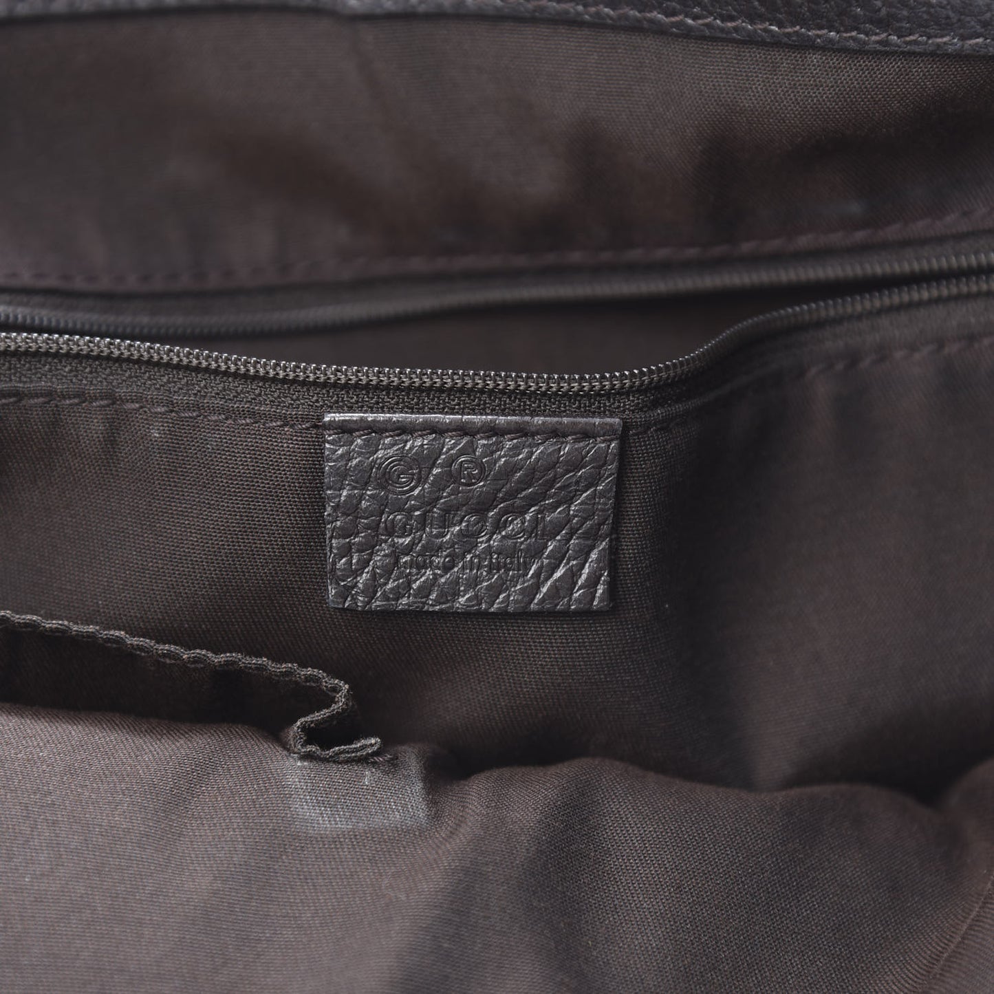 Monogram Tote Dark Brown